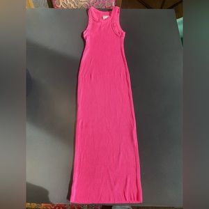 Wesley hot pink tank dress